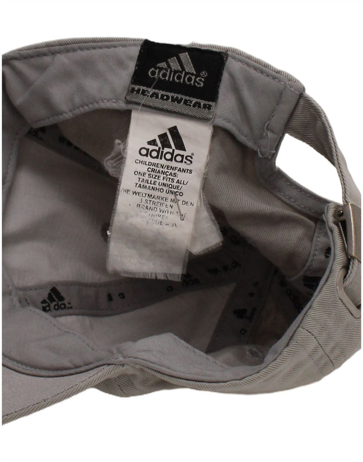 Adidas dječačka bejzbolska kapa jedne veličine, sivi pamuk
