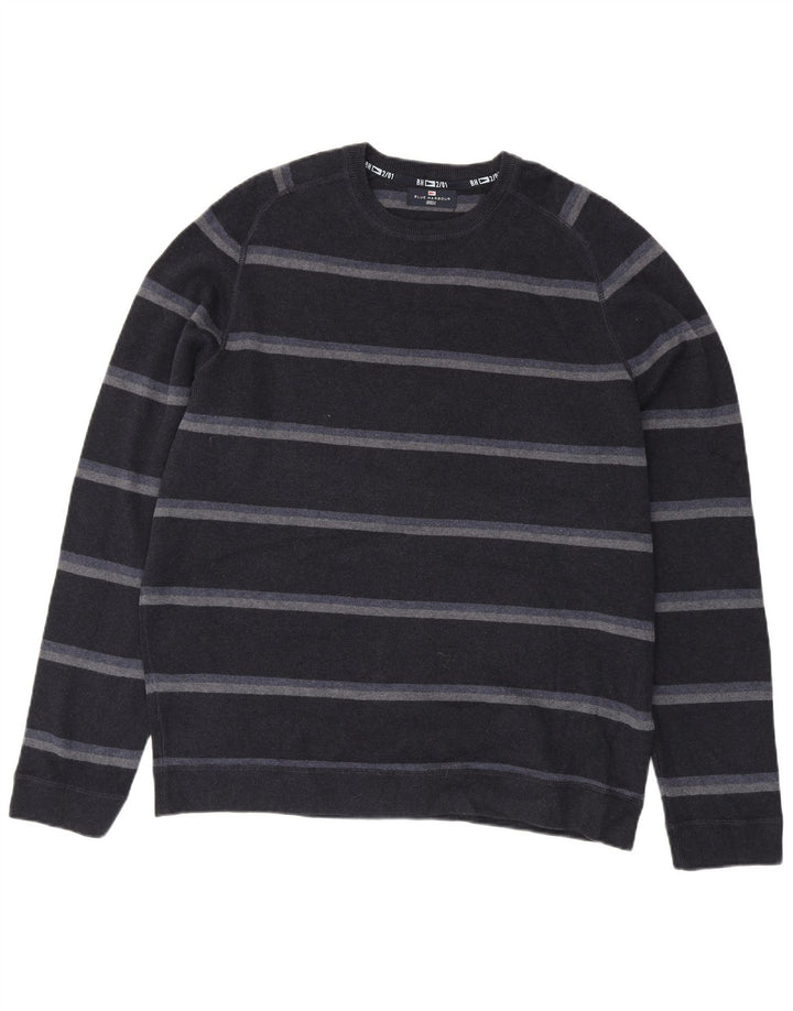Marks & Spencer muški pulover s okruglim izrezom Blue Harbor 2XL crni