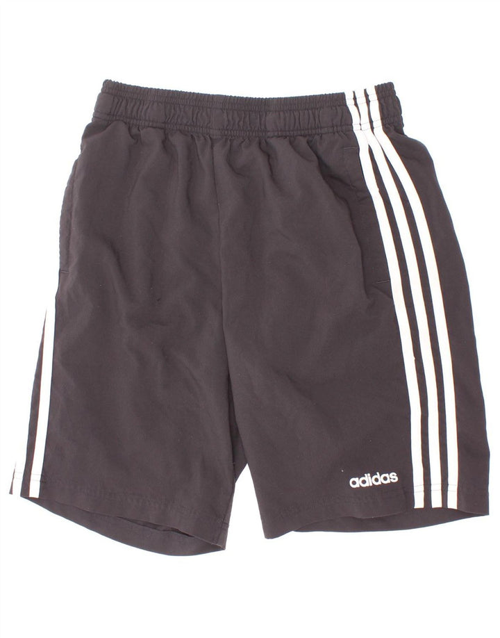 Adidas kratke sportske hlače za dječake 13-14 godina, crni poliester