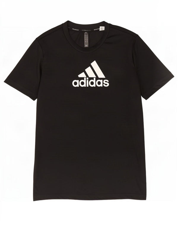 Adidas ženska majica kratkih rukava s grafičkim motivima UK 12/14 Srednje crni poliester
