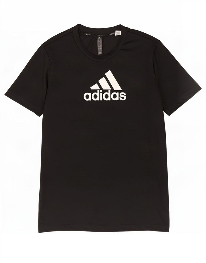 Adidas ženska majica kratkih rukava s grafičkim motivima UK 12/14 Srednje crni poliester