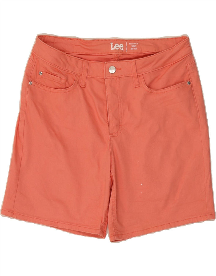 LEE Womens Mid Rise Regular Fit Casual Shorts W32 Large  Pink Vintage Lee and Second-Hand Lee from Messina Hembry 