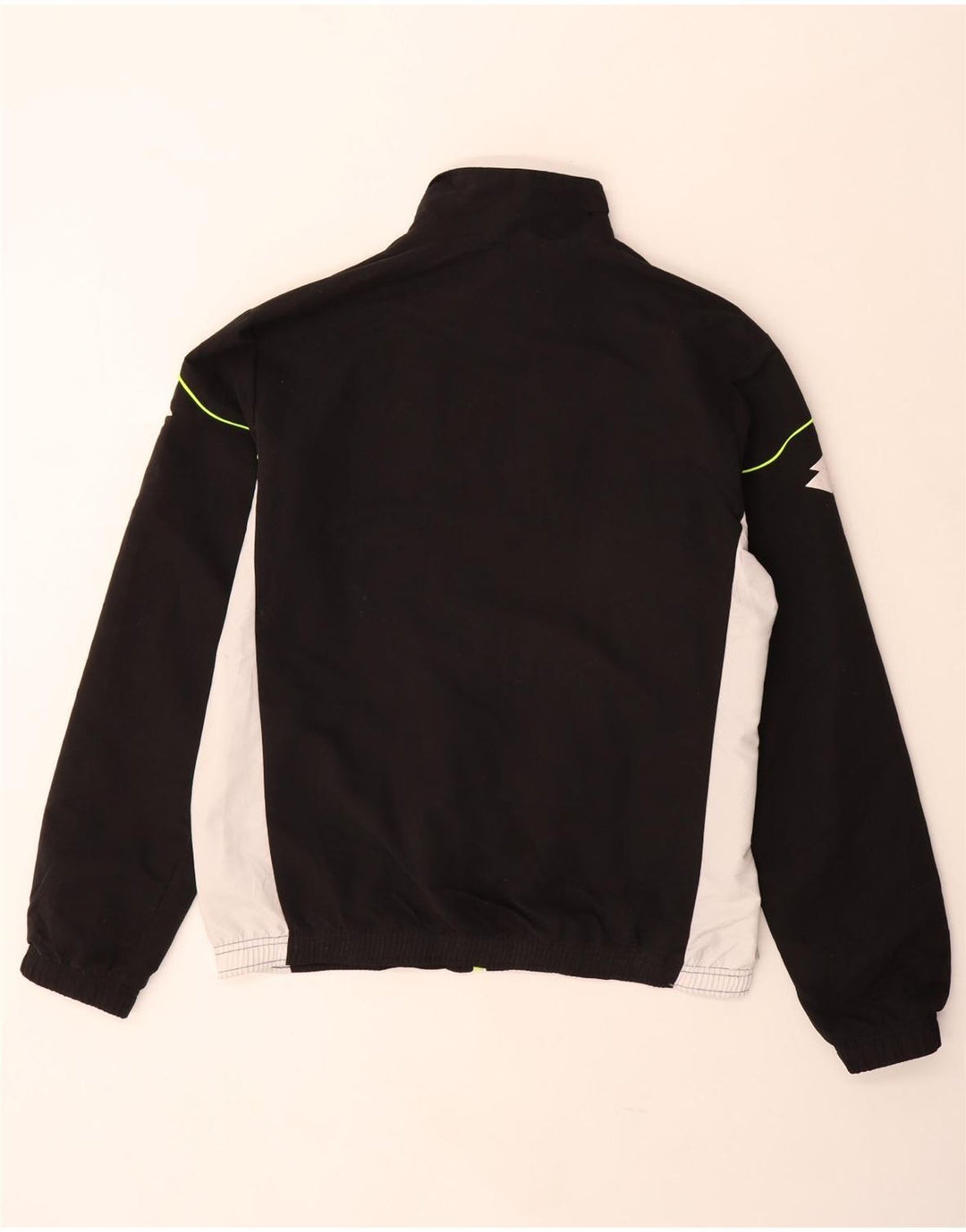 Lotto muška grafička gornja jakna od poliestera srednje crne boje