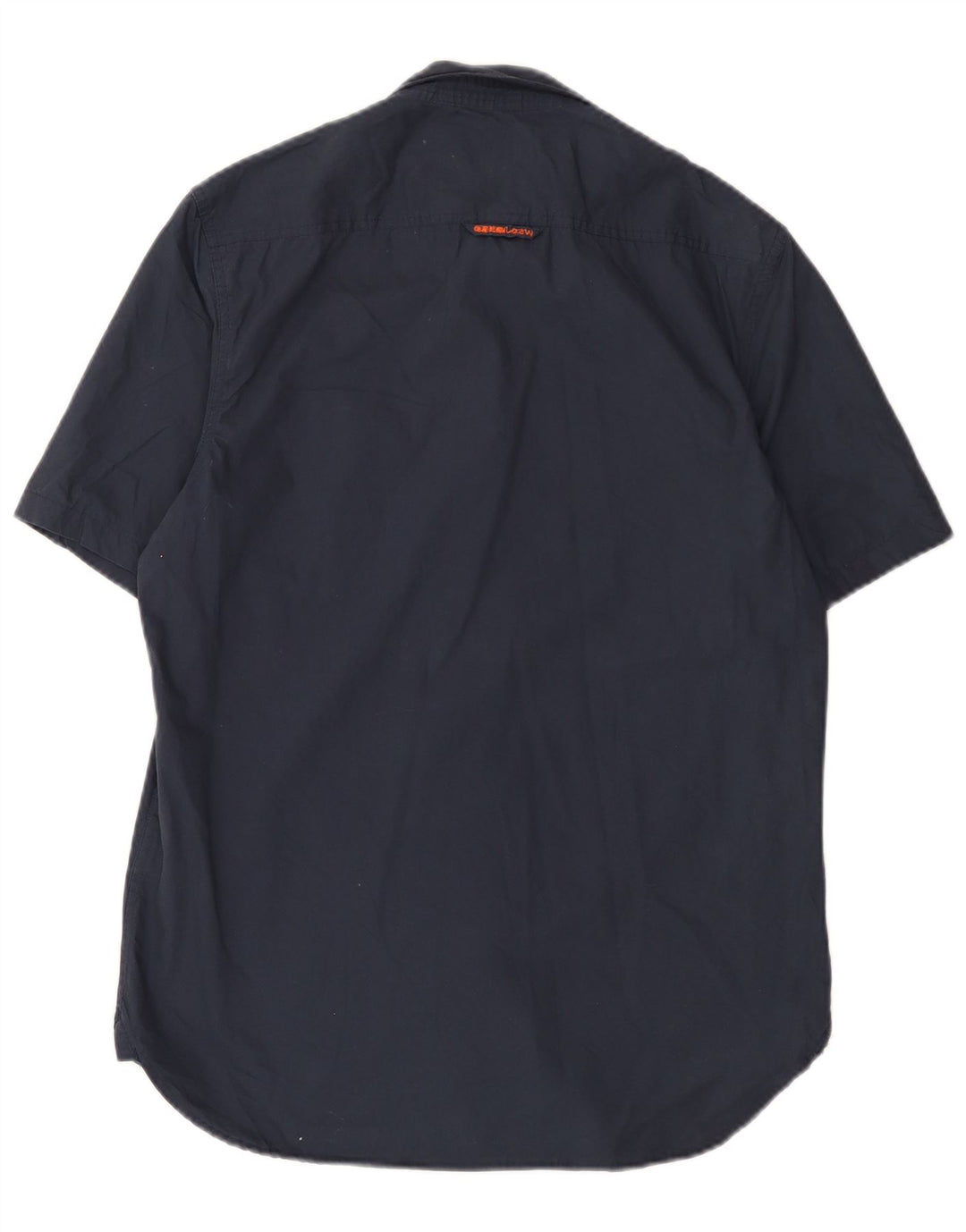 Superdry muška vojna majica kratkih rukava, veliki tamnoplavi pamuk