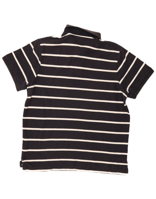 NIKE muška polo majica 2XL tamnoplavi pamuk na pruge