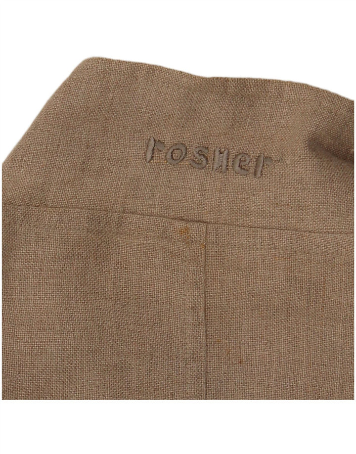 Rosner muška bomber jakna EU 52 XL bež lan