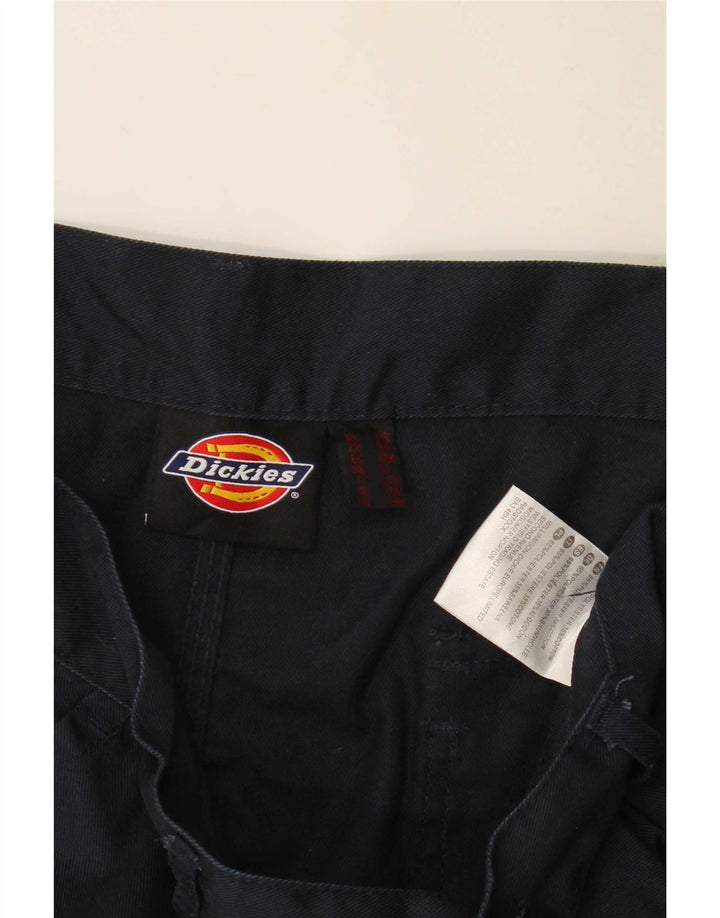 Dickies muške ravne kargo hlače W34 L26 tamnoplavi poliester