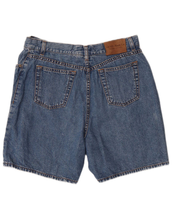 Ralph Lauren Ženske Petite traper kratke hlače US 12 Large W30 Plavi pamuk