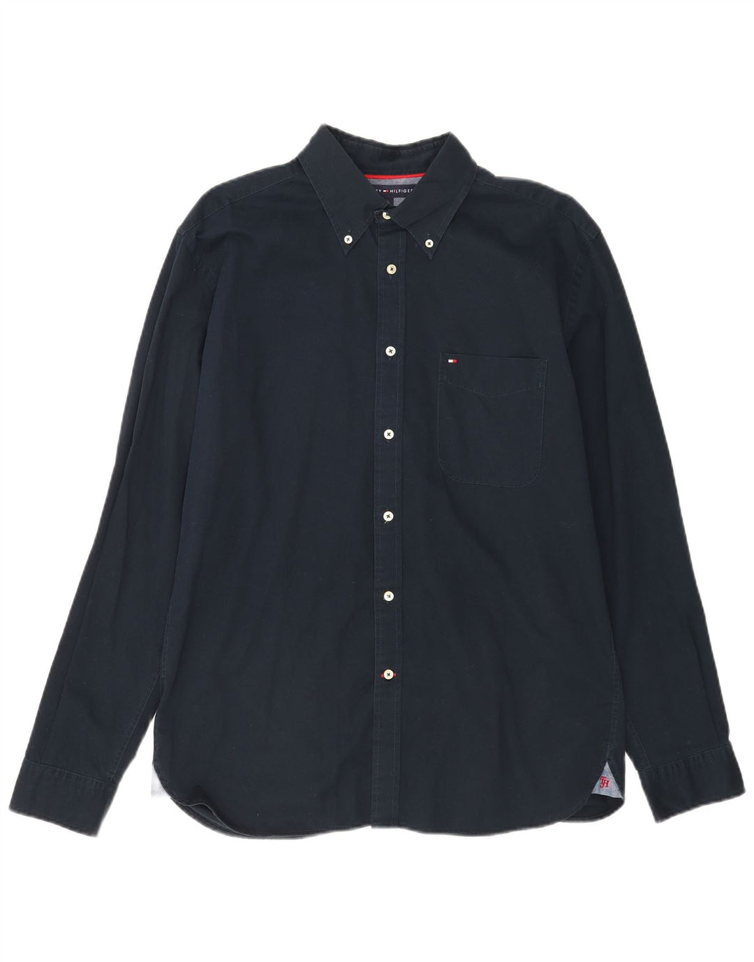 TOMMY HILFIGER Muška košulja velika tamnoplava pamuk