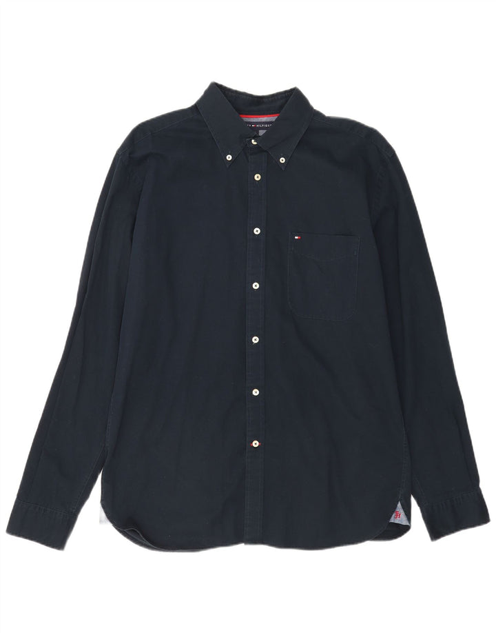 TOMMY HILFIGER Muška košulja velika tamnoplava pamuk
