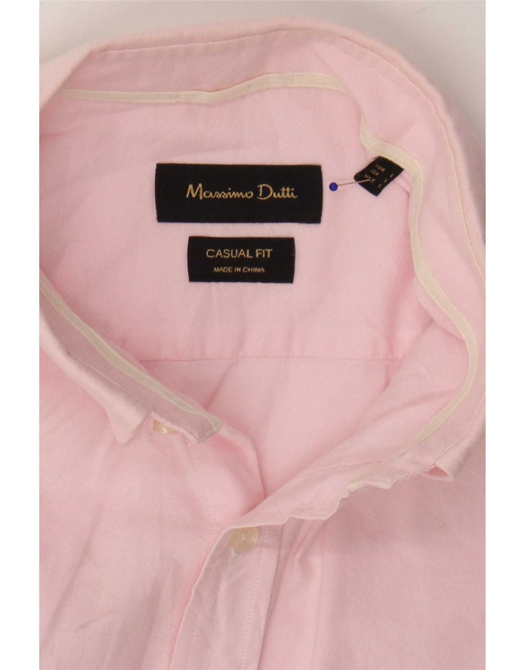 Velika ružičasta muška ležerna majica Massimo Dutti