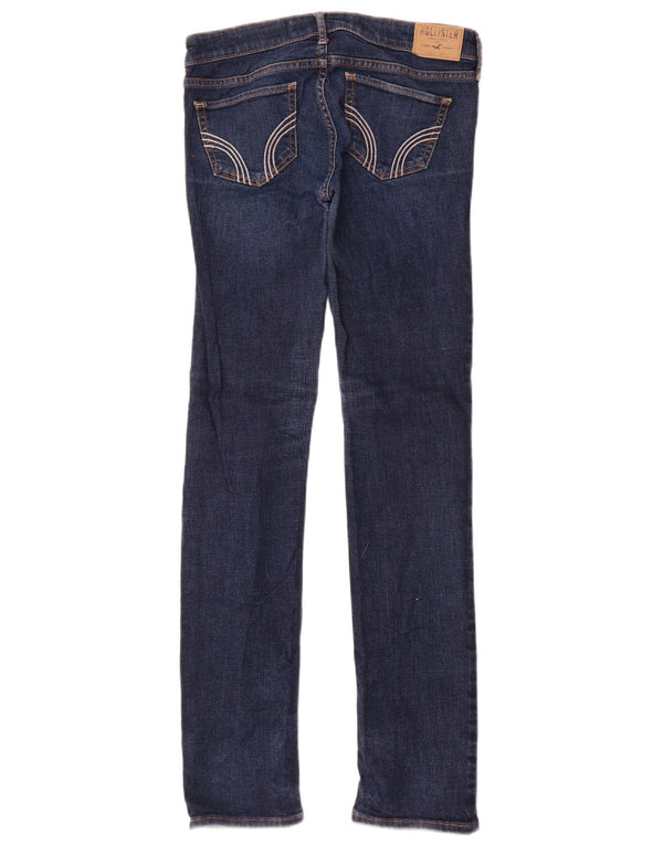Hollister ženske uske traperice US 3 XS W26 L33 tamnoplavi pamuk