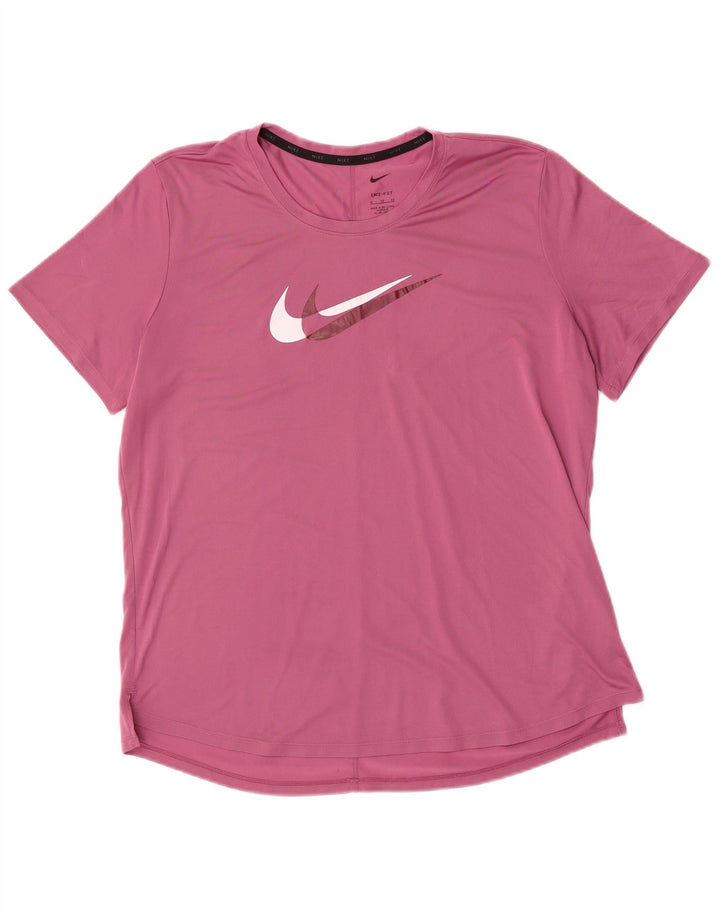 NIKE ženska majica kratkih rukava Dri Fit UK 18 XL ružičasta