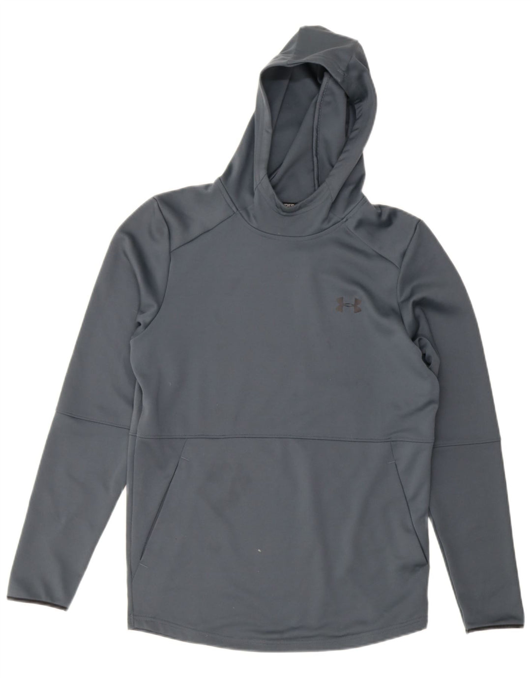 Under Armour muška majica s kapuljačom Mali sivi poliester