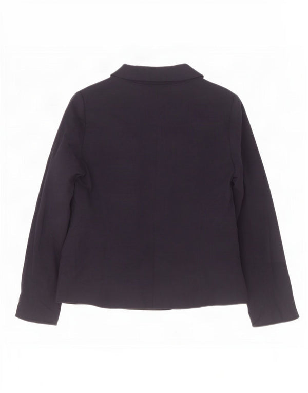 Zara ženski sako sa 1 gumbom UK 18 XL tamnoplava viskoza