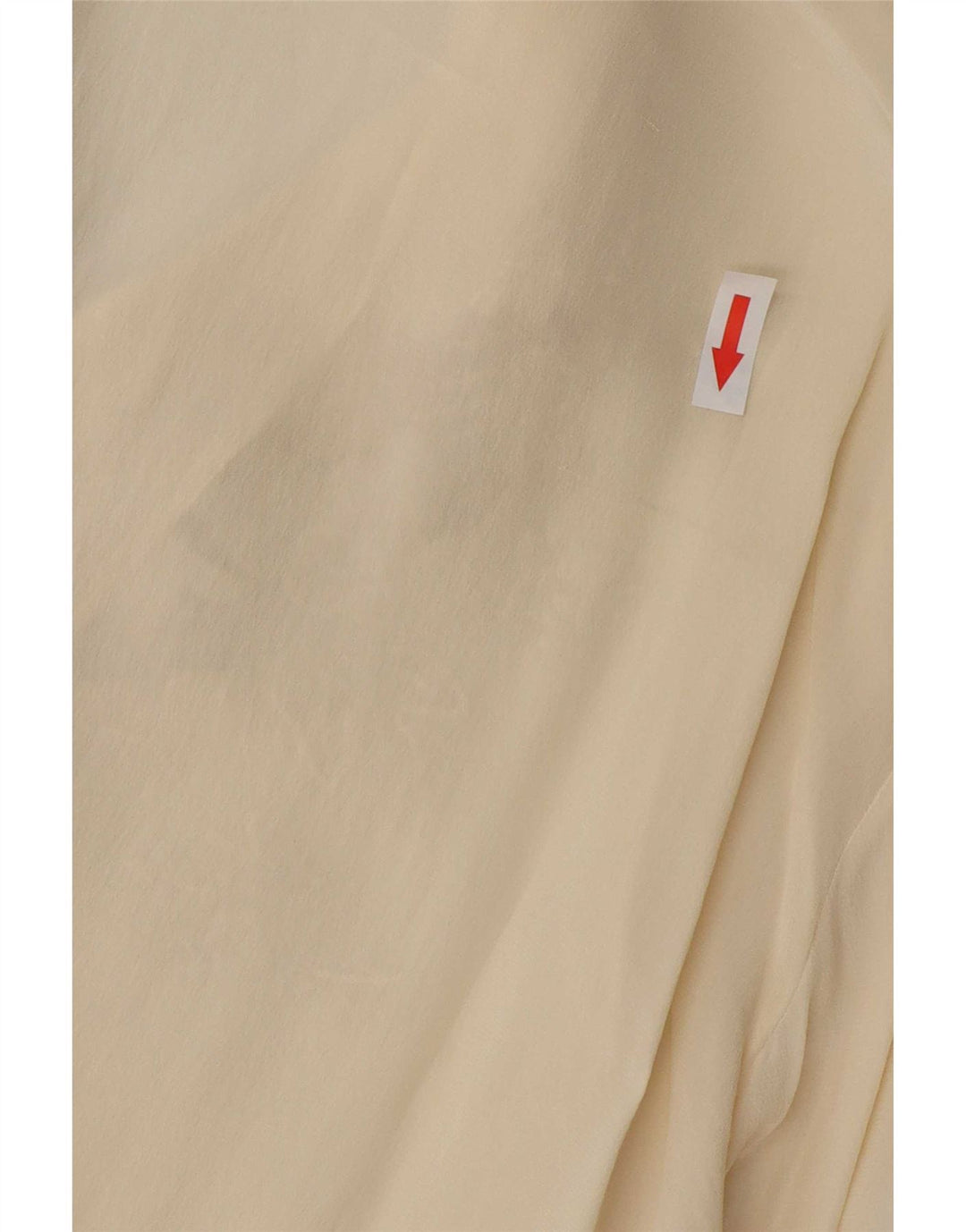Vintage ženska košulja bluza IT 42 srednje bijele cvjetne svile