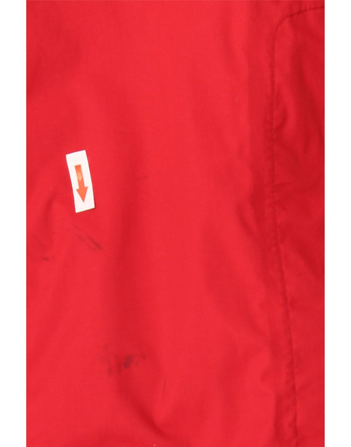 Jack Wolfskin muška kišna jakna UK 48 2XL Red Colourblock poliamid