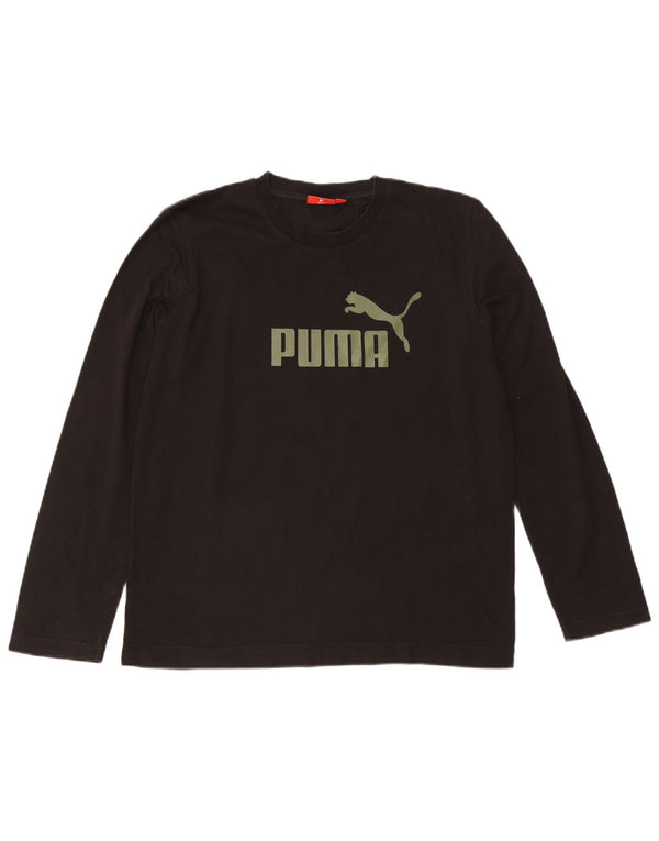 Puma muška majica s dugim rukavima, velika crna
