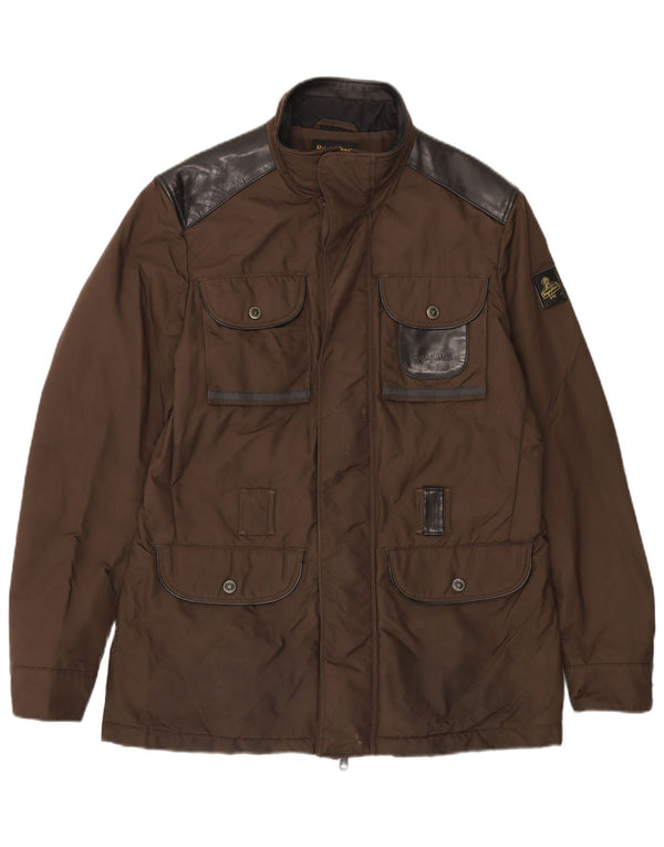 REFRIGIWEAR Muška upotrebna jakna UK 40 Large Brown Colourblock poliamid