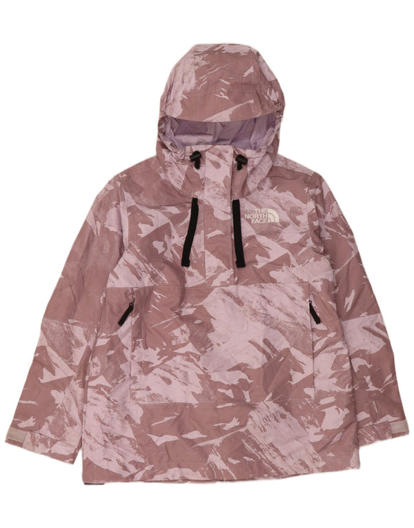The North Face ženska anorak kišna jakna s kapuljačom UK 18 XL ljubičasta kamuflažna