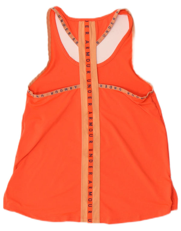 Under Armour Ženski grafički prsluk Heat Gear UK 6 XS Orange Colourblock