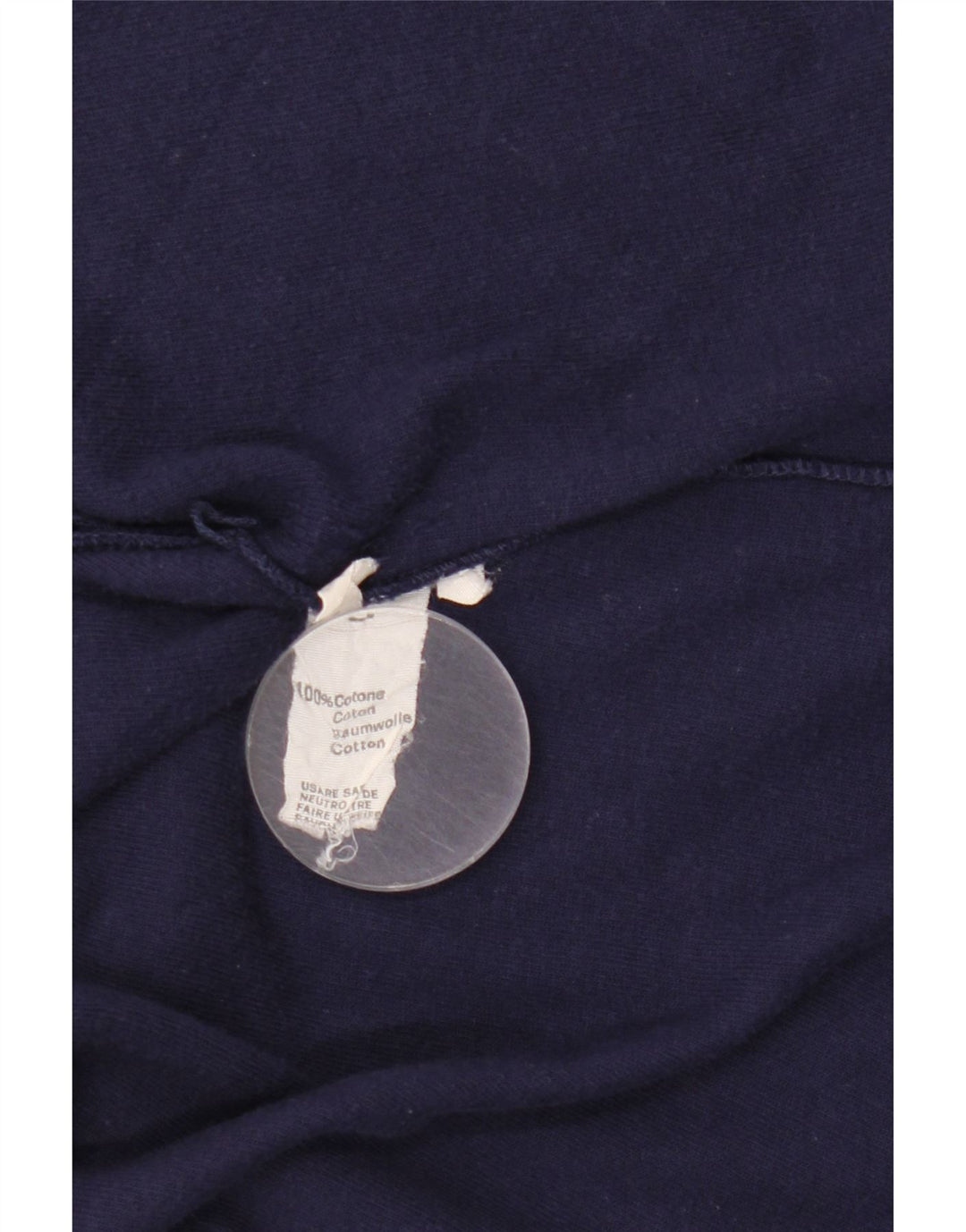 VINTAGE ženska gornja jakna trenirke UK 16 Veliki tamnoplavi pamuk