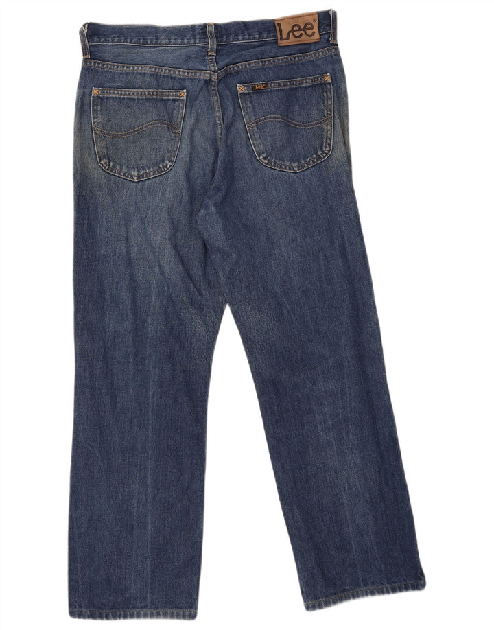 Lee Mens Ranger Straight Jeans W36 L28 Plavi pamuk
