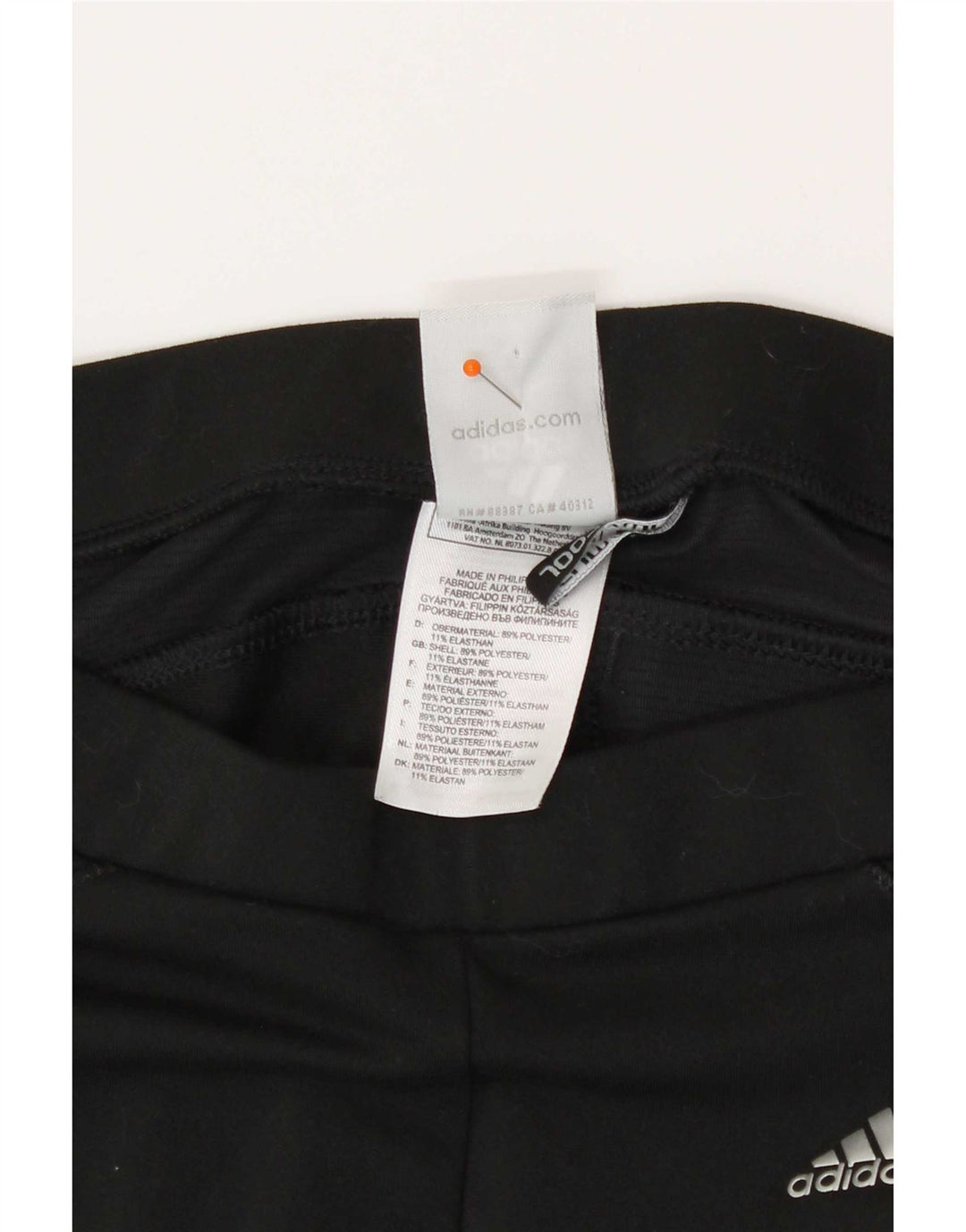 Adidas ženske Climacool Capri tajice UK 12 Srednji crni poliester