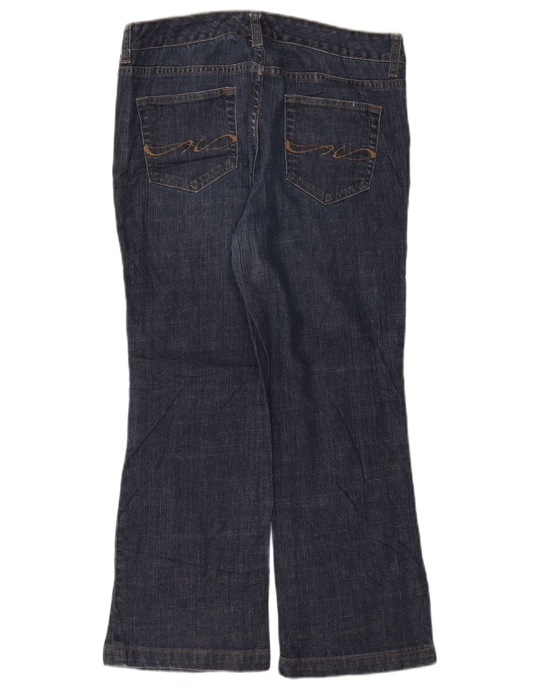 TOMMY HILFIGER Ženske Bootcut traperice US 6 srednje W30 L26 tamnoplavi pamuk