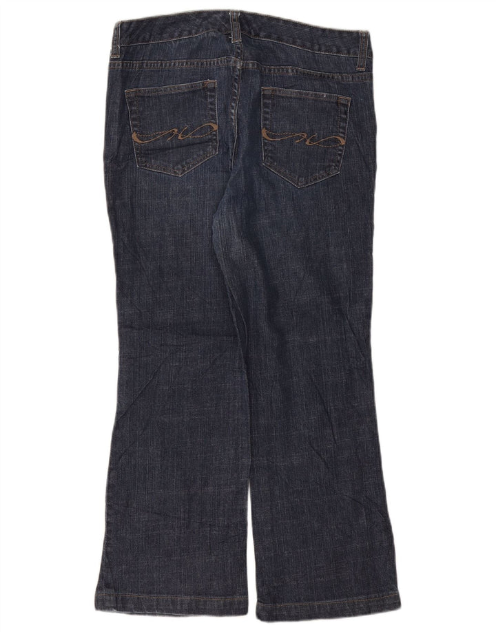 TOMMY HILFIGER Ženske Bootcut traperice US 6 srednje W30 L26 tamnoplavi pamuk