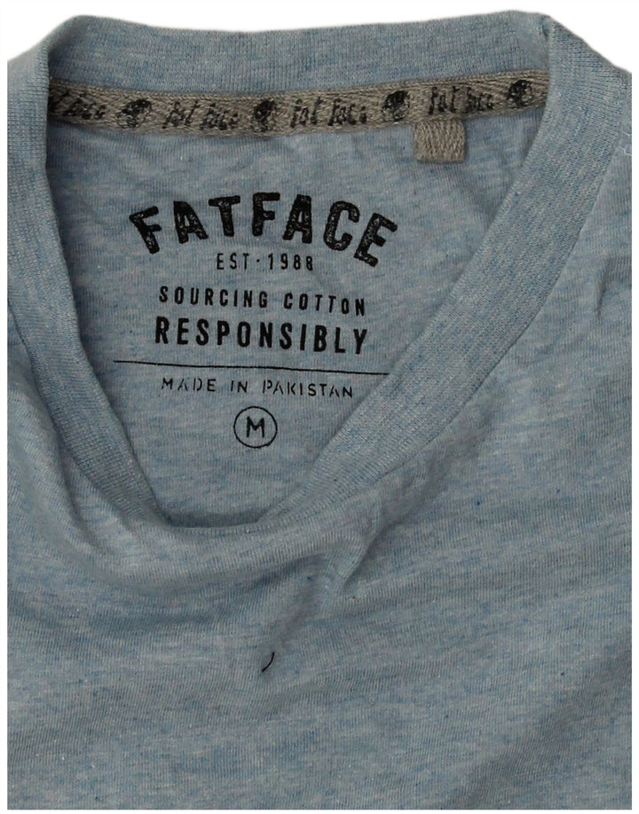 Fat Face muška majica kratkih rukava Srednje plavi pamuk