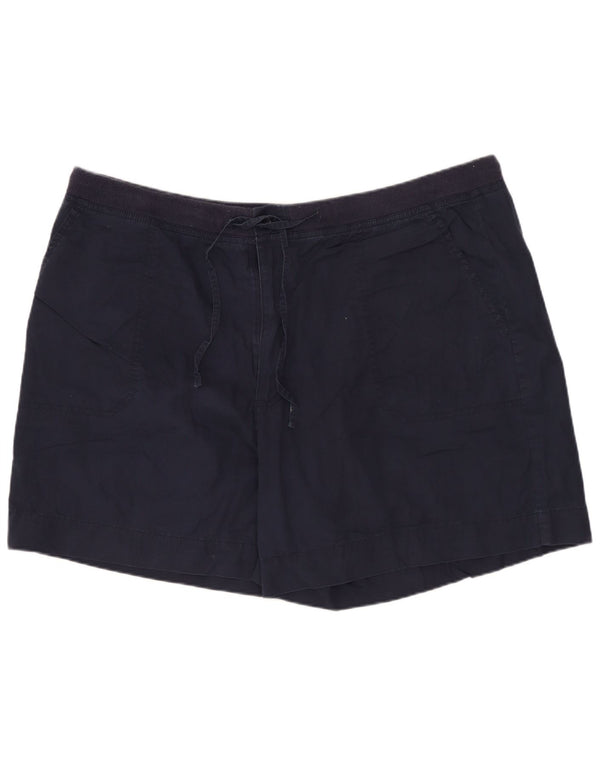 LEE Ženske kaki chino kratke hlače US 20 3XL W40 tamnoplavi pamuk