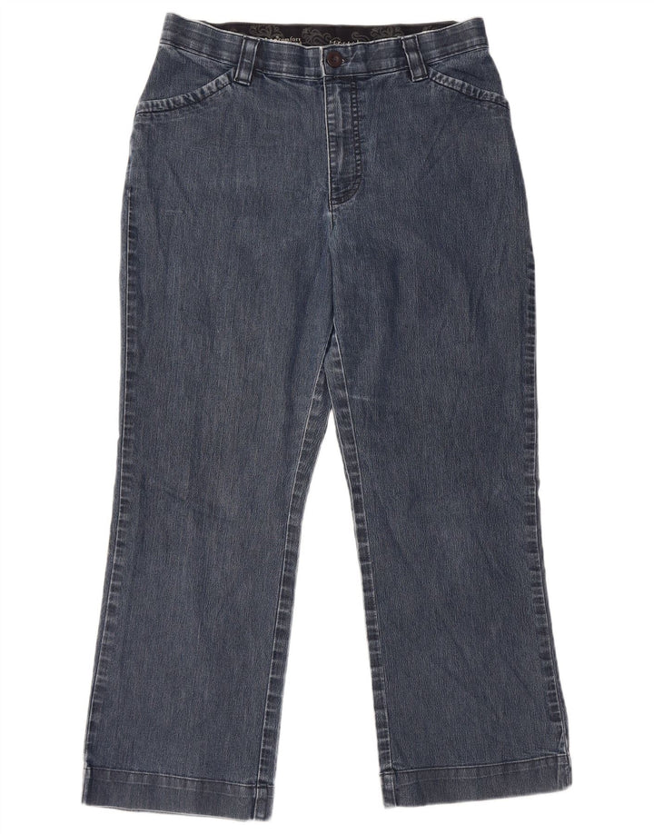 LEE Ženske Greensboro udobne ravne traperice W32 L26 plavi pamuk