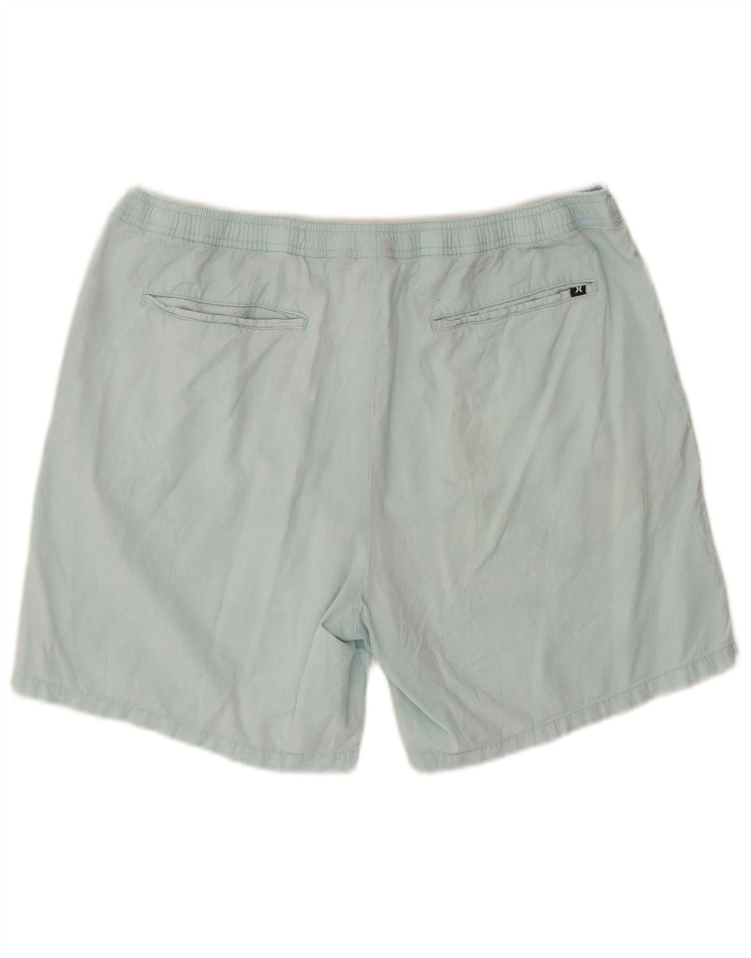 Hurley Mens Chino kratke hlače Large W36 plavi pamuk
