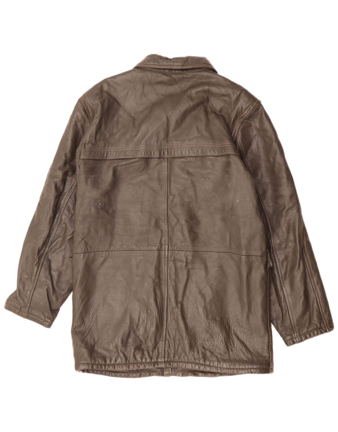 Vintage muška kožna jakna IT 48 srednje smeđe kože