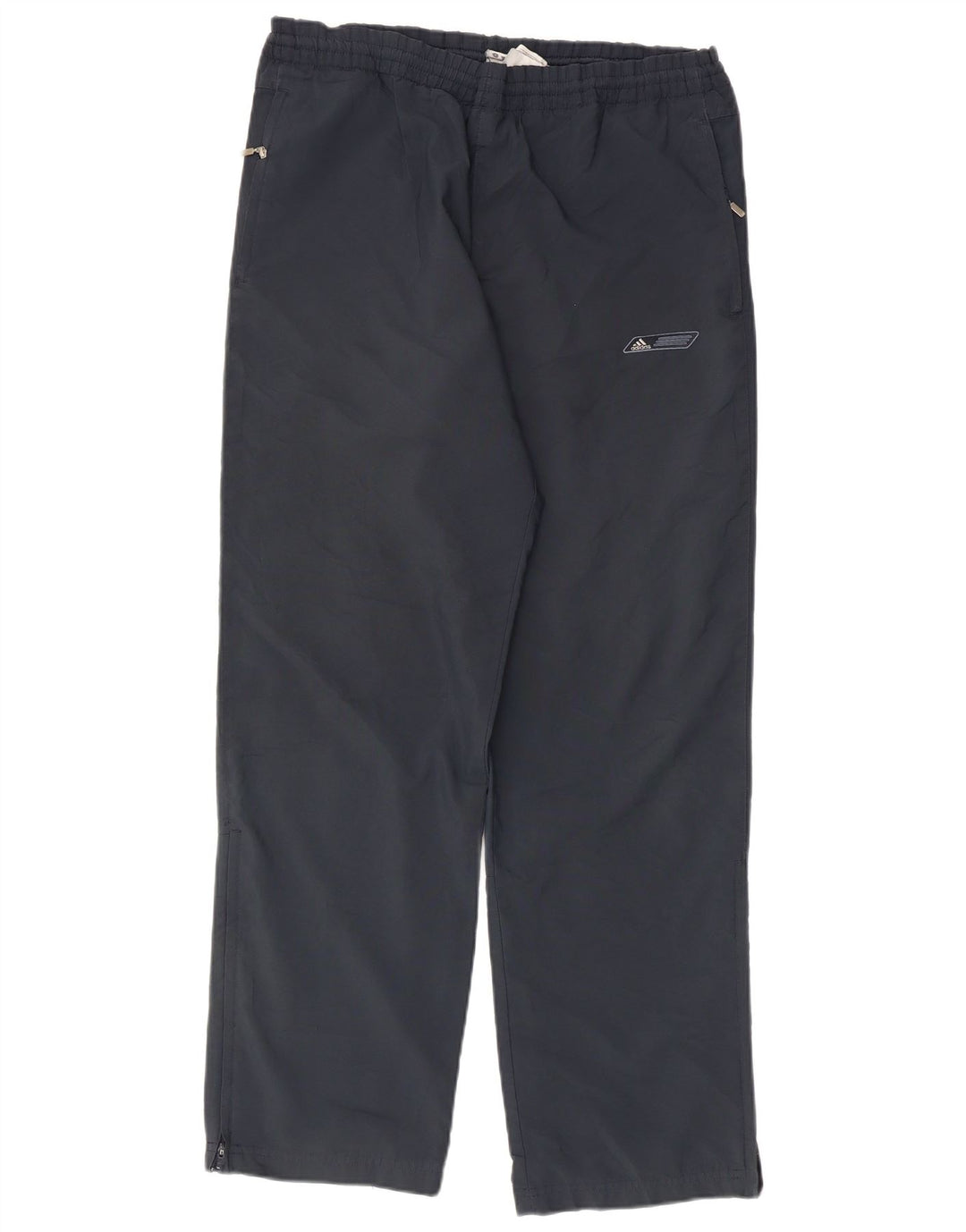 Adidas muške trenirke male sive poliesterske hlače