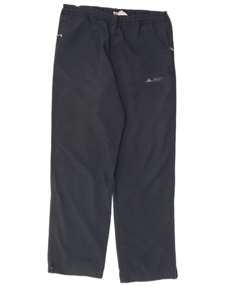 Adidas muške trenirke male sive poliesterske hlače