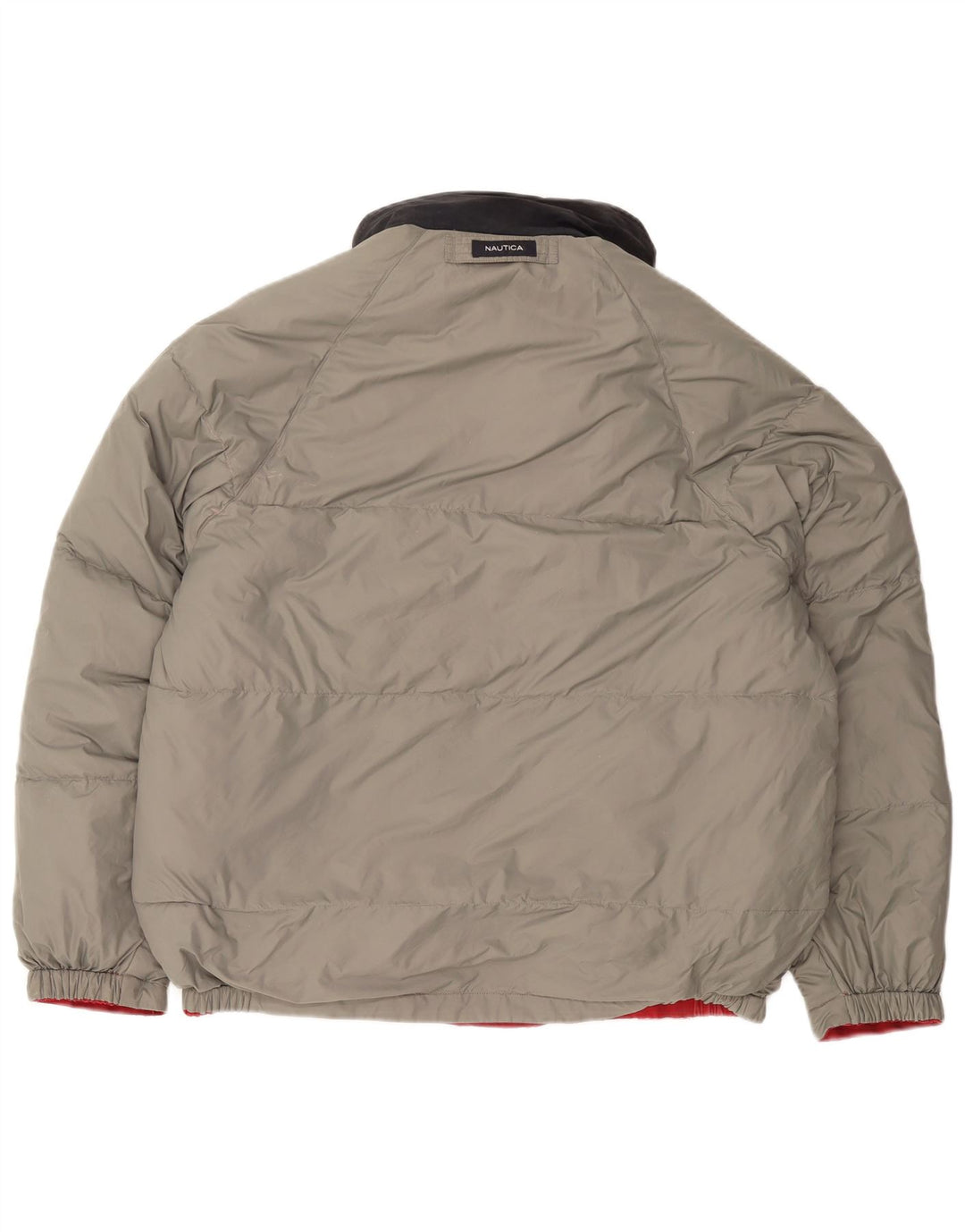 NAUTICA Muška dvostruka jakna s kapuljačom i podstavljenom UK 40 velika crvena boja