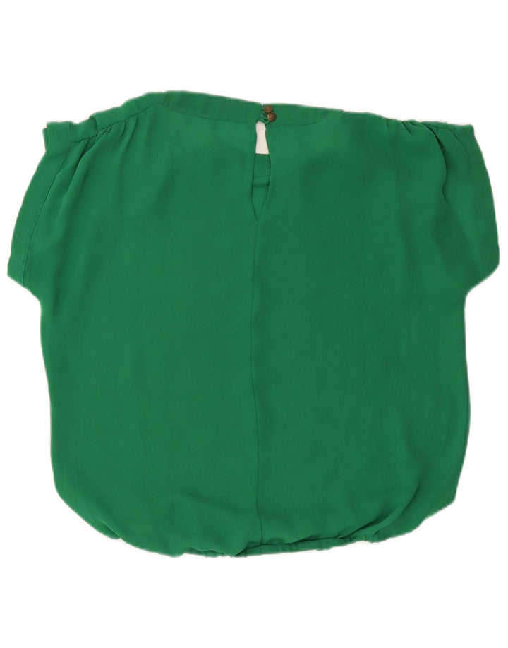Zara ženska prevelika majica UK 10 Small Green
