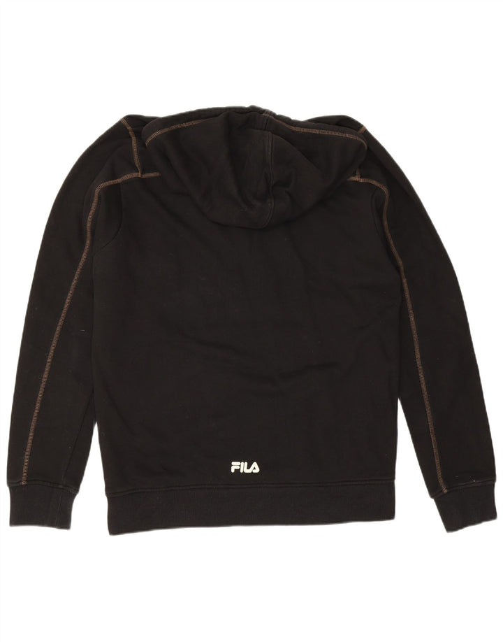 Fila muška majica s kapuljačom, veliki crni pamuk