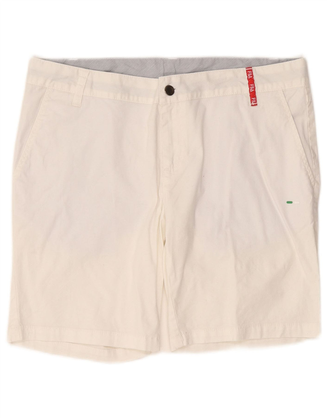 Fila muške chino kratke hlače srednje veličine W32 bijele
