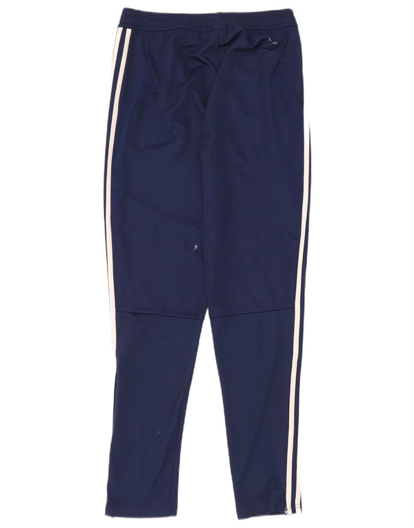 Adidas Boys Climacool Trenirka Hlače Joggers 13-14 Years Navy Blue