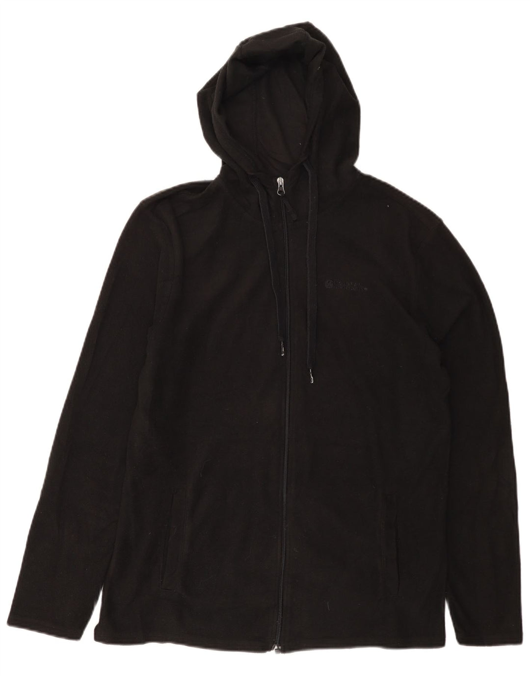 MOUNTAIN WAREHOUSE muška flis jakna s kapuljačom UK 36 mala crna poliester
