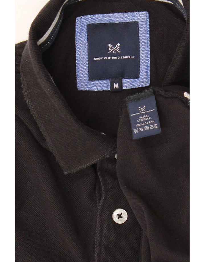 Crew Clothing Muška polo majica Srednje crni pamuk