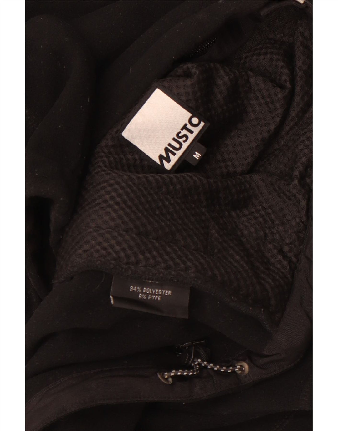 Musto muška jakna od flisa UK 38 srednji crni poliester