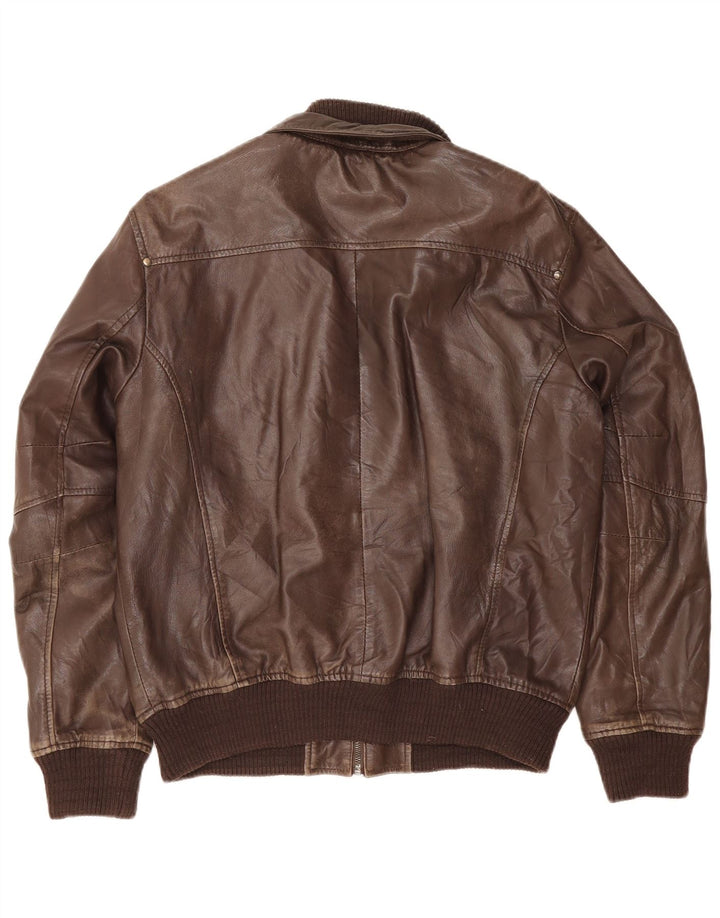 Conbipel muška kožna jakna IT 50 Large Brown