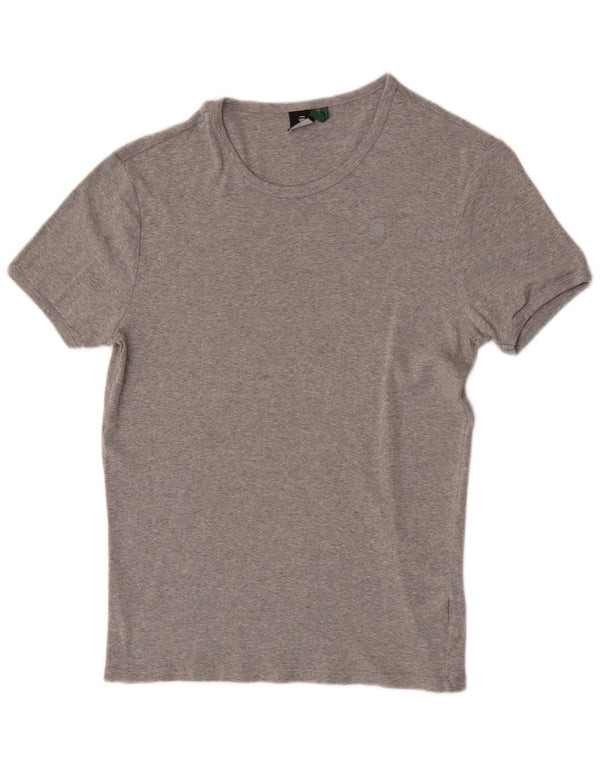 G-Star ženska majica kratkih rukava UK 16 Veliki sivi pamuk