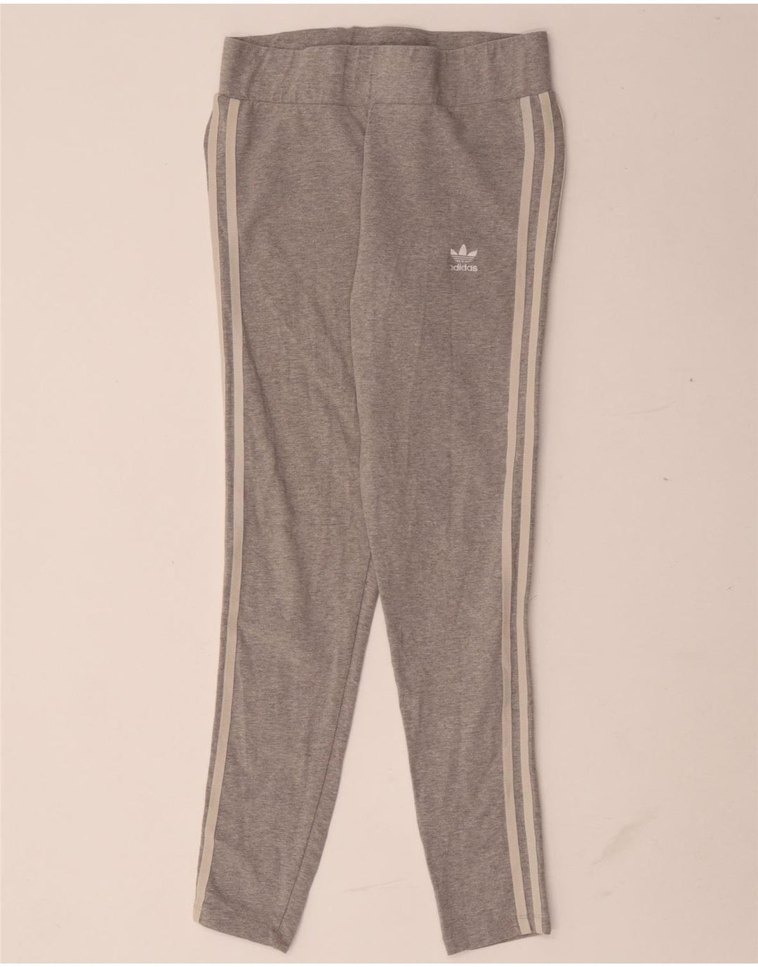 Adidas ženske tajice UK 12 pamuk srednje sive boje