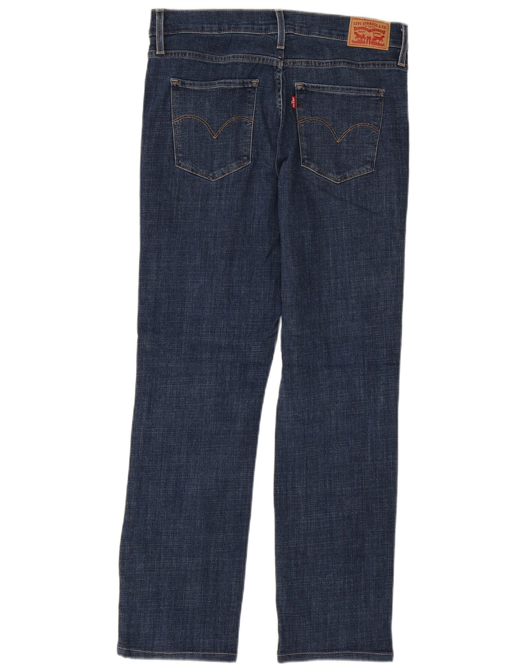 LEVI'S ženske ravne traperice 314 za oblikovanje W30 L29 tamnoplavi pamuk