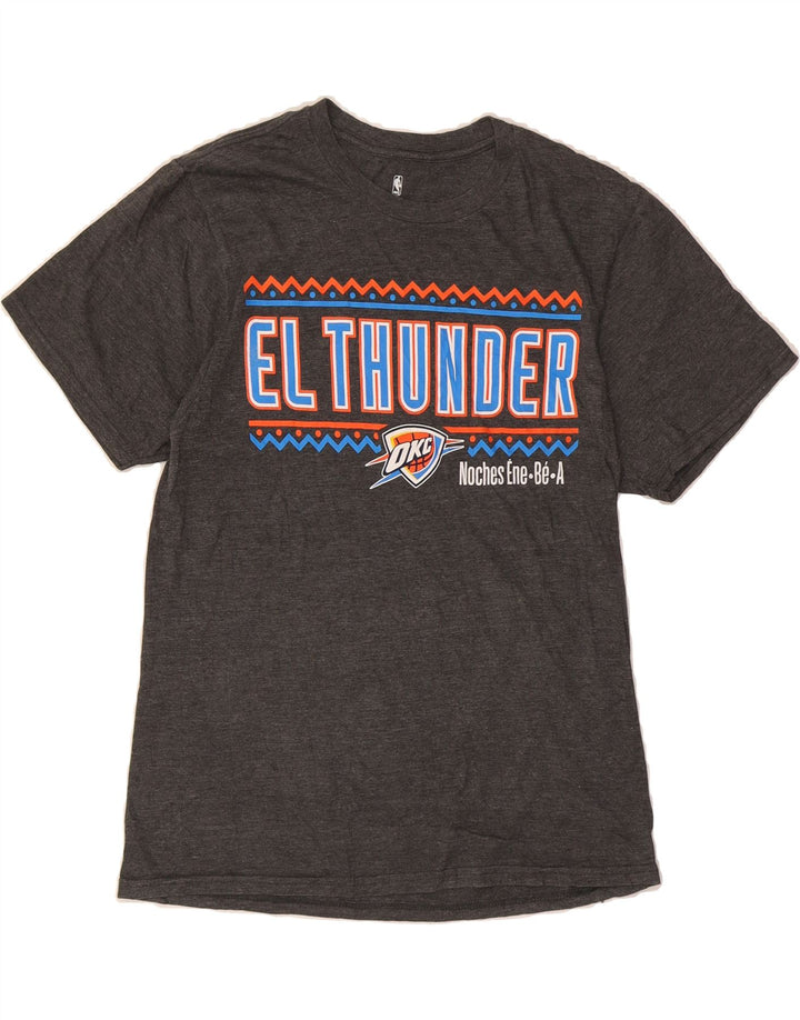 NBA Mens Graphic T-Shirt Top Small Grey Cotton Vintage NBA and Second-Hand NBA from Messina Hembry 